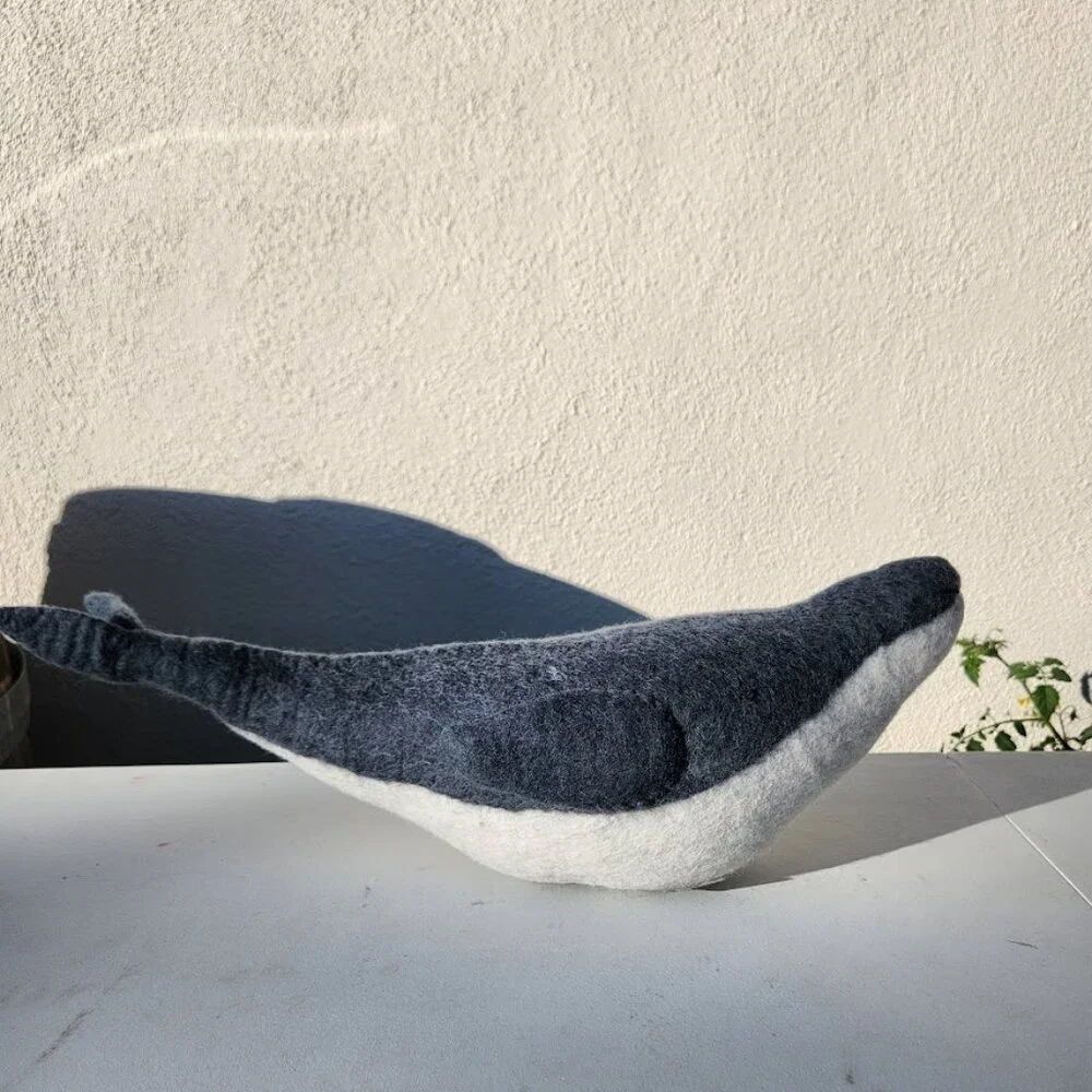 Pottery Barn Wally the Whale Pillow 22